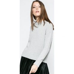 Jacqueline de Yong - Sweter Shine. Szare swetry oversize damskie Jacqueline de Yong, l, z dzianiny. W wyprzedaży za 49,90 zł.