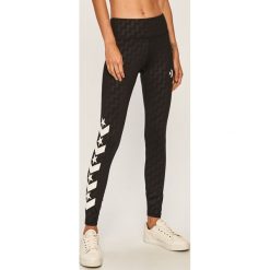 Converse - Legginsy. Czarne spodnie damskie Converse, s, bez wzorów, z elastanu. W wyprzedaży za 169,90 zł.