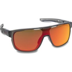 Okulary przeciwsłoneczne OAKLEY - Crossrange Shield OO9387-0431 Matte Grey Smoke/Prizm Ruby. Szare okulary przeciwsłoneczne męskie marki Oakley, z tworzywa sztucznego. W wyprzedaży za 579,00 zł.