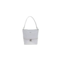 Torebka damska worek shopper MILTON ML11 szara - Szary. Szare torby damskie na zakupy Milton, w paski, ze skóry ekologicznej, bez dodatków. Za 119,99 zł.