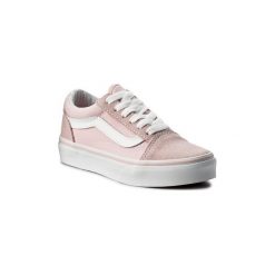 Buty Dziecko Vans OLD SKOOL CHALK PINK. Różowe trampki dziewczęce Vans, bez wzorów, bez zapięcia. Za 229,14 zł.