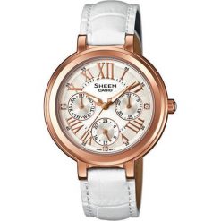 CASIO Sheen SHE 3034GL-7A. Żółte zegarki damskie CASIO, złote. W wyprzedaży za 477,00 zł.