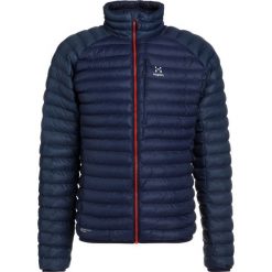 Haglöfs ESSENS MIMIC Kurtka Outdoor tarn blue/blue ink. Niebieskie kurtki sportowe męskie marki Haglöfs, s, bez wzorów, z materiału, bez kaptura, outdoorowe. W wyprzedaży za 629,25 zł.