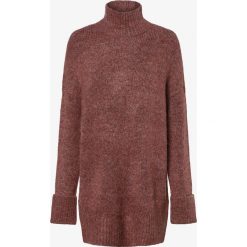 Vero Moda - Sweter damski – Vmberko, brązowy. Pomarańczowe swetry damskie Vero Moda, m, bez wzorów, bez rękawów, bez kaptura. Za 189,95 zł.
