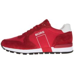 Björn Borg Tenisówki Męskie 41 Czerwone. Czerwone trampki męskie Björn Borg, bez wzorów, bez zapięcia. Za 355,00 zł.