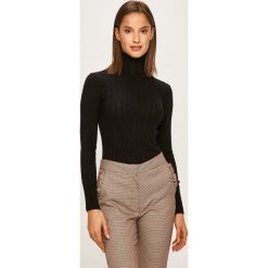Answear - Sweter. Czarne swetry damskie ANSWEAR, s, bez wzorów, z elastanu, bez rękawów, bez kaptura. W wyprzedaży za 59,90 zł.