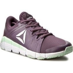 Buty Reebok - Trainflex BD4908 Meterorite/White/Mist. Fioletowe buty sportowe damskie Reebok, bez wzorów, ze skóry ekologicznej, sportowe, na fitness i siłownię. W wyprzedaży za 189,00 zł.