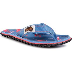 Japonki GUMBIES - Islander Flamingo. Niebieskie klapki damskie Gumbies, bez wzorów, z tworzywa sztucznego, bez obcasa. Za 109,95 zł.