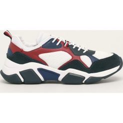 Tommy Hilfiger - Buty. Niebieskie sneakersy męskie TOMMY HILFIGER, bez zapięcia. W wyprzedaży za 399,90 zł.