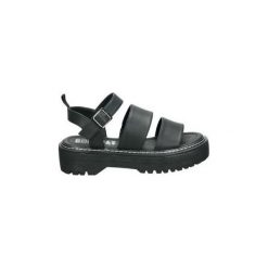 Sandały Coolway MARS. Czarne sandały damskie Coolway, bez wzorów, bez obcasa, bez zapięcia. Za 246,09 zł.