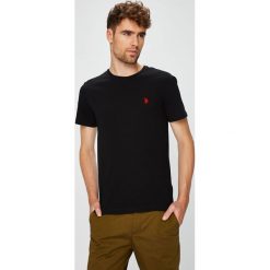 U.S. Polo - T-shirt. Brązowe koszulki polo męskie marki U.S. Polo, l, z bawełny. W wyprzedaży za 139,90 zł.