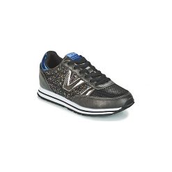 Buty Victoria DEPORTIVO CICLISTA GLITTER. Czarne trampki i tenisówki damskie Victoria, bez wzorów, bez zapięcia. Za 207,20 zł.