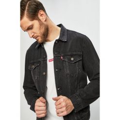 Levi's - Kurtka. Szare płaszcze męskie Levi's®, s, bez wzorów, z bawełny, krótkie, bez kaptura. W wyprzedaży za 359,90 zł.