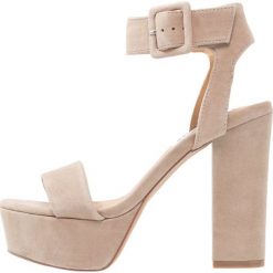 Sandały damskie: Steve Madden JOLINE Sandały na obcasie taupe