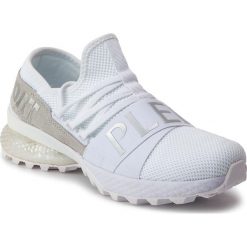 Sneakersy PLEIN SPORT - Runner Statement S19S MSC1866 SRE003N White 01. Białe sneakersy męskie marki Plein Sport, bez zapięcia. Za 1019,00 zł.