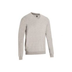 Swetry klasyczne męskie: Sweter do golfa męski COMFOR’TEE SZARY MEL.