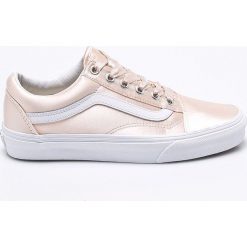 Vans - Tenisówki. Szare tenisówki damskie marki Vans, z gumy, na sznurówki. W wyprzedaży za 299,90 zł.