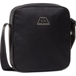 Saszetka ARMANI EXCHANGE - 952138 CC523 00020 Black. Czarne torby męskie skórzane Armani Exchange, bez wzorów, ze skóry ekologicznej, młodzieżowe. Za 409,00 zł.