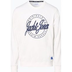 Jack & Jones - Męska bluza nierozpinana – Jorhazy, biały. Białe bluzy męskie Jack & Jones, m, z napisami, vintage, bez kołnierzyka, bez rękawów, bez kaptura. Za 129,95 zł.