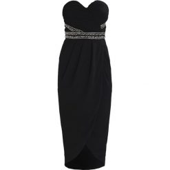 Sukienki: TFNC JACY MIDI WRAP Sukienka koktajlowa black/silver