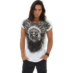 T-shirty męskie z nadrukiem: T-shirt w kolorze białym