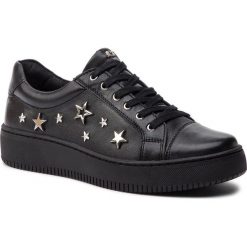 Sneakersy QUAZI - QZ-12-02-000082 101. Czarne półbuty damskie QUAZI, ze skóry. W wyprzedaży za 169,00 zł.