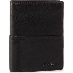 Duży Portfel Męski VALENTINI - 154-266-1 Black/F.Red. Czarne portfele męskie Valentini, bez wzorów, ze skóry. W wyprzedaży za 149,00 zł.