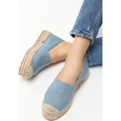 Espadryle damskie: Janoniebieskie Espadryle Sand Castle