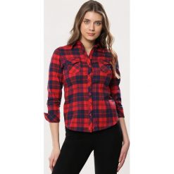 Czerwona Koszula Poised. Czerwone bluzki damskie Born2be, xl. Za 49,99 zł.