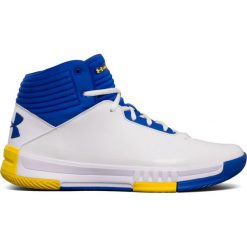 Buty sportowe męskie: Under Armour Obuwie męskie UA Lockdown 2 biało niebiesko żółte r. 45.5 (1303265-102)