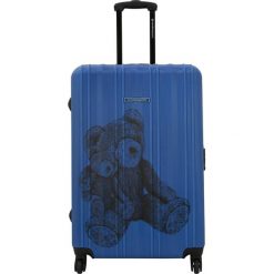 Walizki: Walizka w kolorze niebieskim – (S)46 x (W)75 x (G)31 cm