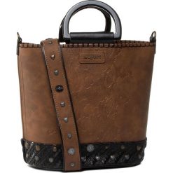 Torebka DESIGUAL - 20SAXP06 6116. Pomarańczowe torebki klasyczne damskie Desigual, bez wzorów, ze skóry ekologicznej, klasyczne, bez dodatków. Za 399,00 zł.