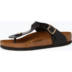 Birkenstock - Sandały damskie z dodatkiem skóry – Gizeh BS, czarny. Czarne rzymianki damskie Birkenstock, ze skóry. Za 199,95 zł.