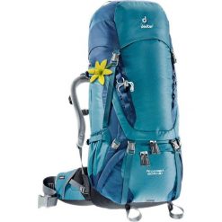 Plecaki damskie: Deuter Plecak turystyczny damski Aircontact 60 + 10 SL Deuter Denim/Midnight roz. uniw (3320416-3353)
