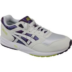 Asics Gel-Saga H461N-0101 buty sneakers damskie białe, fioletowe 36. Białe buty sportowe damskie Asics, bez wzorów, z tkaniny, sportowe. W wyprzedaży za 199,99 zł.