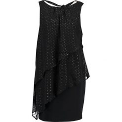 Sukienki: Wallis Petite METALLIC DOBBY TIERED DRESS Sukienka koktajlowa black