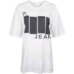 Pinko Jean Bluzka. Bluzki damskie Pinko, na co dzień, z nadrukiem, z okrągłym kołnierzem, bez rękawów. Za 249,00 zł.