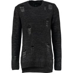 Swetry klasyczne męskie: Black Kaviar KARNABY Sweter black
