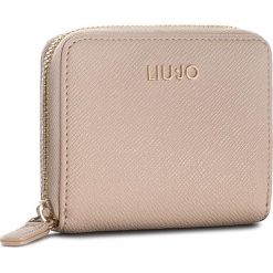 Portfele damskie: Mały Portfel Damski LIU JO – S Zip Around Manhatt A18158 E0499 Cameo Rose 41310