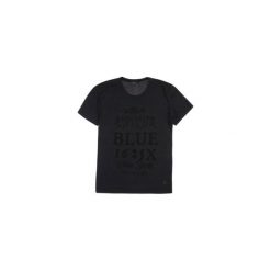 T-shirt krótki rękaw męski z nadrukiem. Czarne t-shirty męskie z nadrukiem TXM, m. Za 12,99 zł.