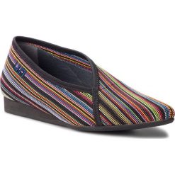 Półbuty UNITED NUDE - Fold Lite Lo 102373205 Bright Mix. Czarne półbuty damskie skórzane marki United Nude, na płaskiej podeszwie. W wyprzedaży za 409,00 zł.