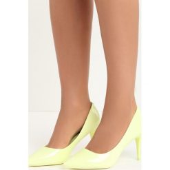 Szpilki: Limonkowe Szpilki Lime Pumps