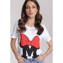 Biały T-shirt Pherosea. Białe bluzki damskie Renee, s, bez wzorów, bez kołnierzyka, bez rękawów. W wyprzedaży za 64,99 zł.