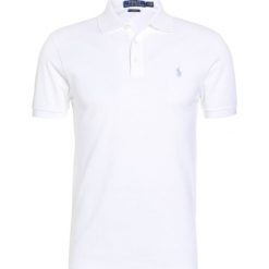 Topy sportowe damskie: Polo Ralph Lauren SLIM FIT Koszulka polo white