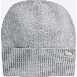 The North Face - Czapka. Szare czapki zimowe damskie marki The North Face, z dzianiny. W wyprzedaży za 59,90 zł.