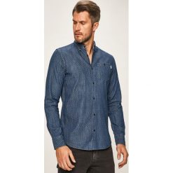 Jack & Jones - Koszula. Niebieskie koszule męskie Jack & Jones, xl, bez wzorów, z bawełny, casualowe, button down, z długim rękawem. W wyprzedaży za 129,90 zł.