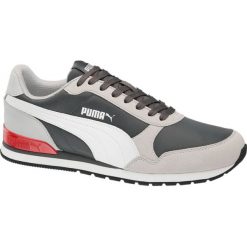 Sneakersy damskie Puma St Runner Puma popielate. Szare sneakersy damskie Puma, z materiału. Za 239,90 zł.