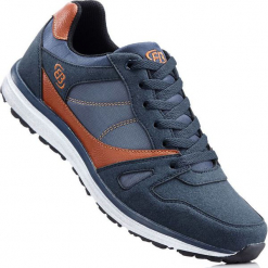 Buty sportowe bonprix ciemnoniebiesko-brązowy. Brązowe buty sportowe damskie bonprix. Za 89,99 zł.
