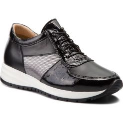 Sneakersy OLEKSY - 375/575/882/851 Czarny. Czarne półbuty damskie marki Oleksy, na co dzień, bez wzorów, ze skóry, bez obcasa, na płaskiej podeszwie, bez zapięcia. Za 299,00 zł.