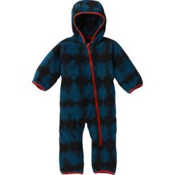 Kombinezon polarowy "Blowout Stripe" w kolorze granatowo-czarnym. Niebieskie kombinezony dziewczęce marki Burton Kids, z materiału. W wyprzedaży za 135,95 zł.